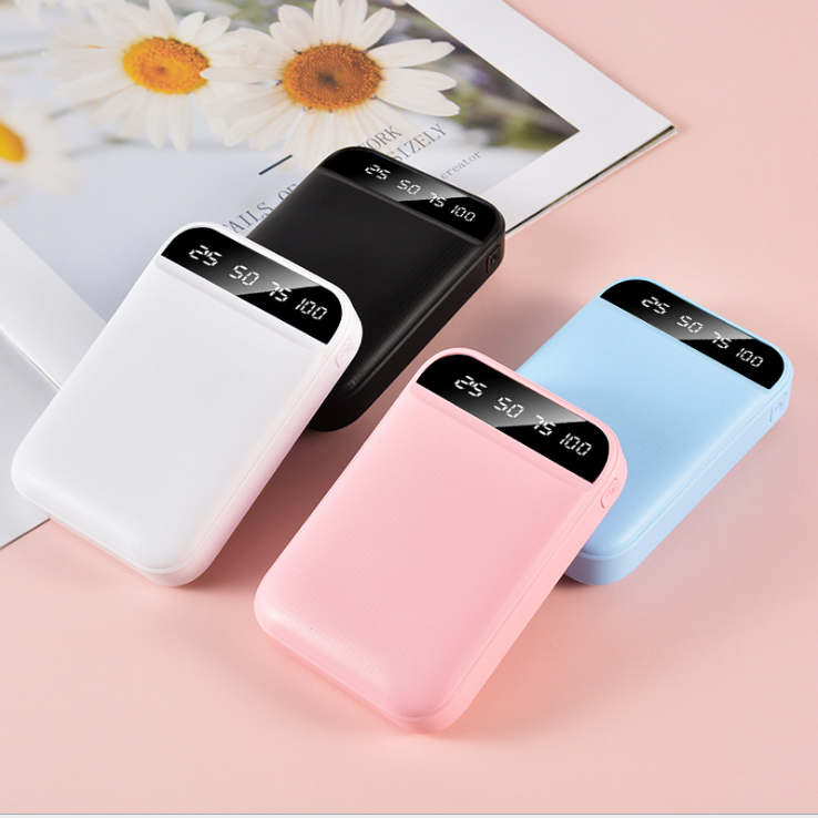 Sạc dự phòng mini chính hãng 50000mAh sạc 2 thiết bị cùng lúc, cho điện thoại Samsung, Iphone, Ipad