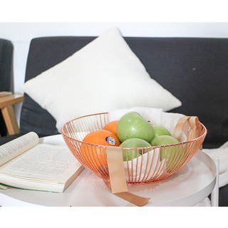 Giỏ lưới đựng trái cây sọc dọc