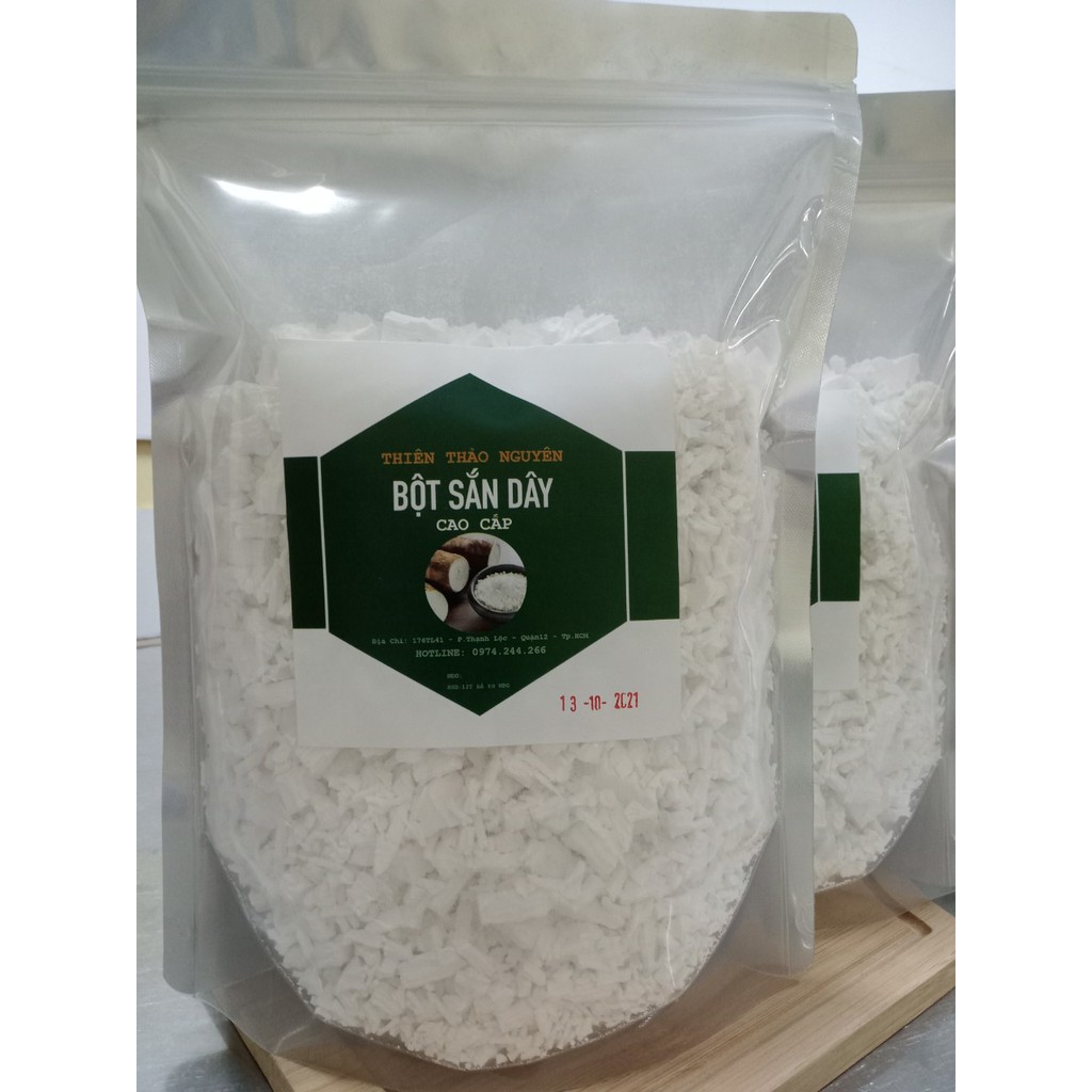 Bột sắn dây nguyên chất 100% đặc biệt (hình ảnh thật) 500 gr 1 kg