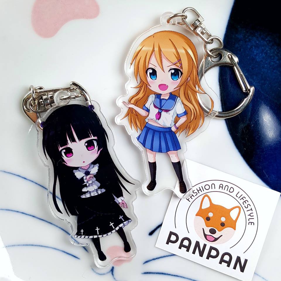 Móc khoá anime mica acrylic Oreimo (6cm)