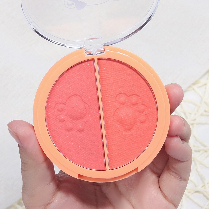 Phấn Má Hồng 2 Ngăn Anylady Bear Blush 706B Siêu Xinh