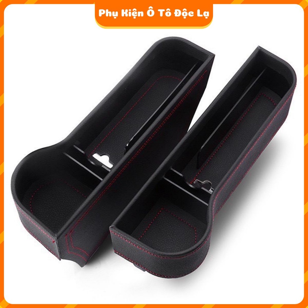 Khay Đựng Đồ Đa Năng - Hộc Để Đồ Khe Ghế Ô Tô Xe Hơi Cao Cấp. Giá 1 bên lái hoặc phụ
