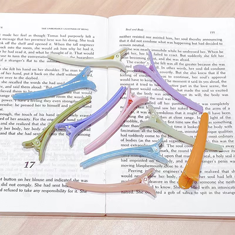 Kẹp Tóc Dễ Thương Nhiều Màu Sắc Bằng Acrylic Nhật Bản Phụ Kiện Thời Trang Cho Nữ AB146