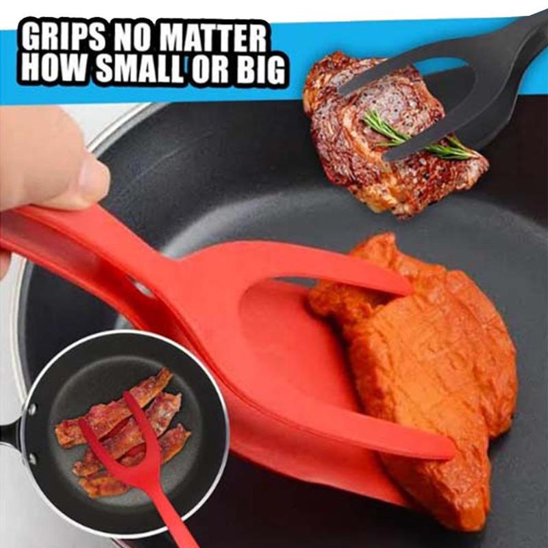 Kẹp Gắp ANAEAT Trở Thức Ăn 2 Trong 1 Tiện Dụng Cho Nhà Bếp
