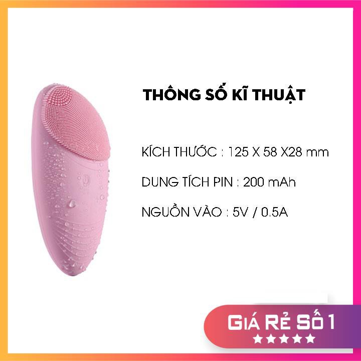 Máy Rửa Mặt SCL08 𝗙𝗥𝗘𝗘 𝗦𝗛𝗜𝗣 Màu ngẫu nhiên