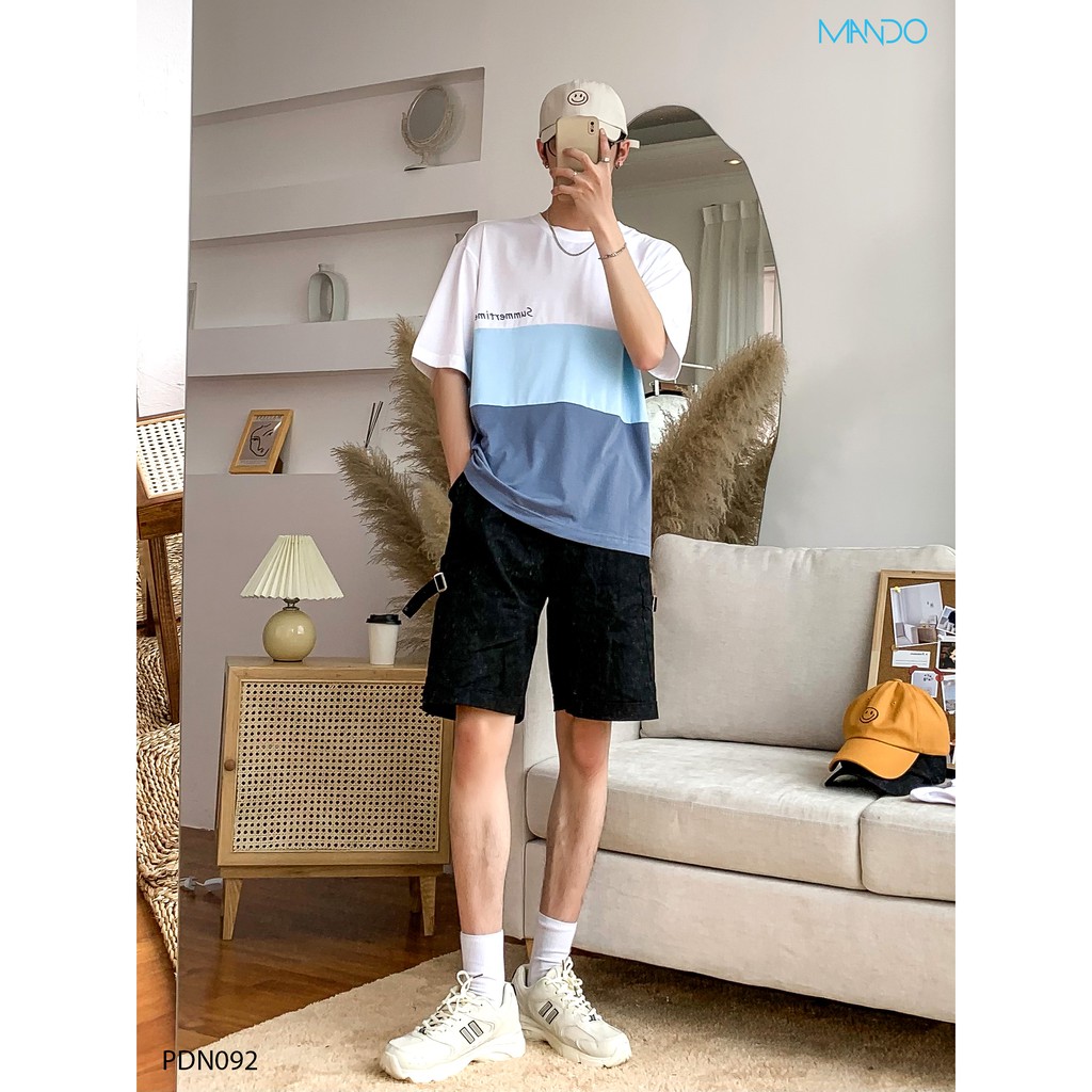 [New] Áo Phông Summer Time Nam 3 Màu Phong Cách Hàn Quốc Thời Trang Nam ManDo - PDN092 | BigBuy360 - bigbuy360.vn