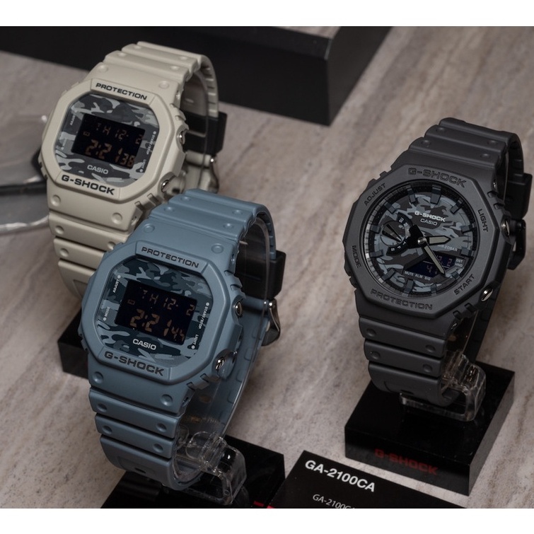 Đồng Hồ Casio Nam Dây Nhựa Chính Hãng GSHOCK DW-5600CA-2DR