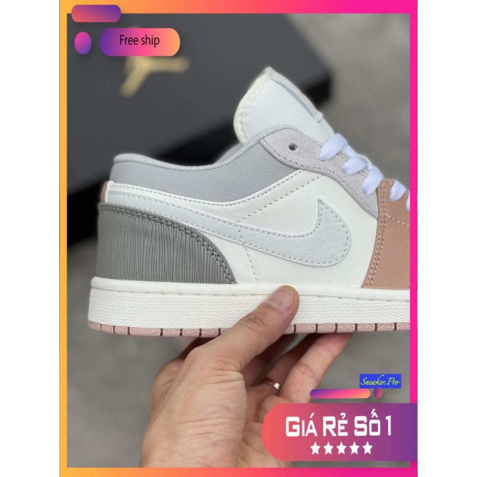 (FULL BOX + QUÀ TẶNG) Giày thể thao Jordan 1 Low Milan cổ thấp siêu đẹp dành cho nam và nữ, hoặc dây giày JD1 random màu | BigBuy360 - bigbuy360.vn