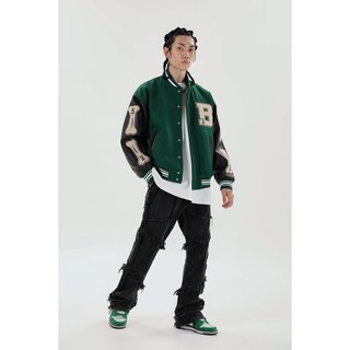 Áo khoác Bomber Made Extreme Bone Varsity