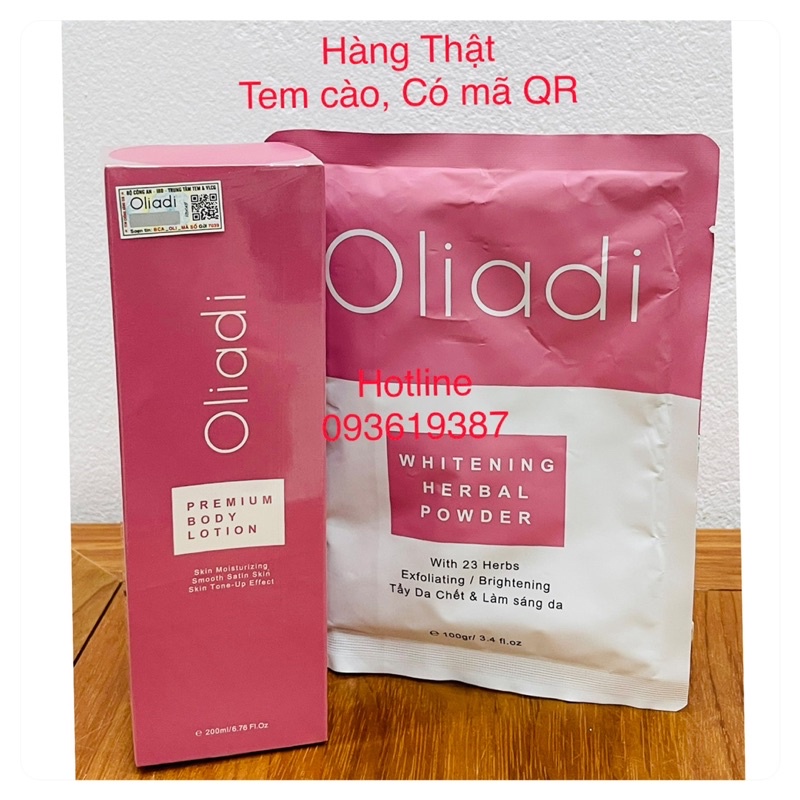 ✅ KEM BODY OLIADI 👍  ❤ Body Oliadi kem Dưỡng Trắng Toàn Thân Với Công Nghệ Hạt Nano Phân Tử 200ml