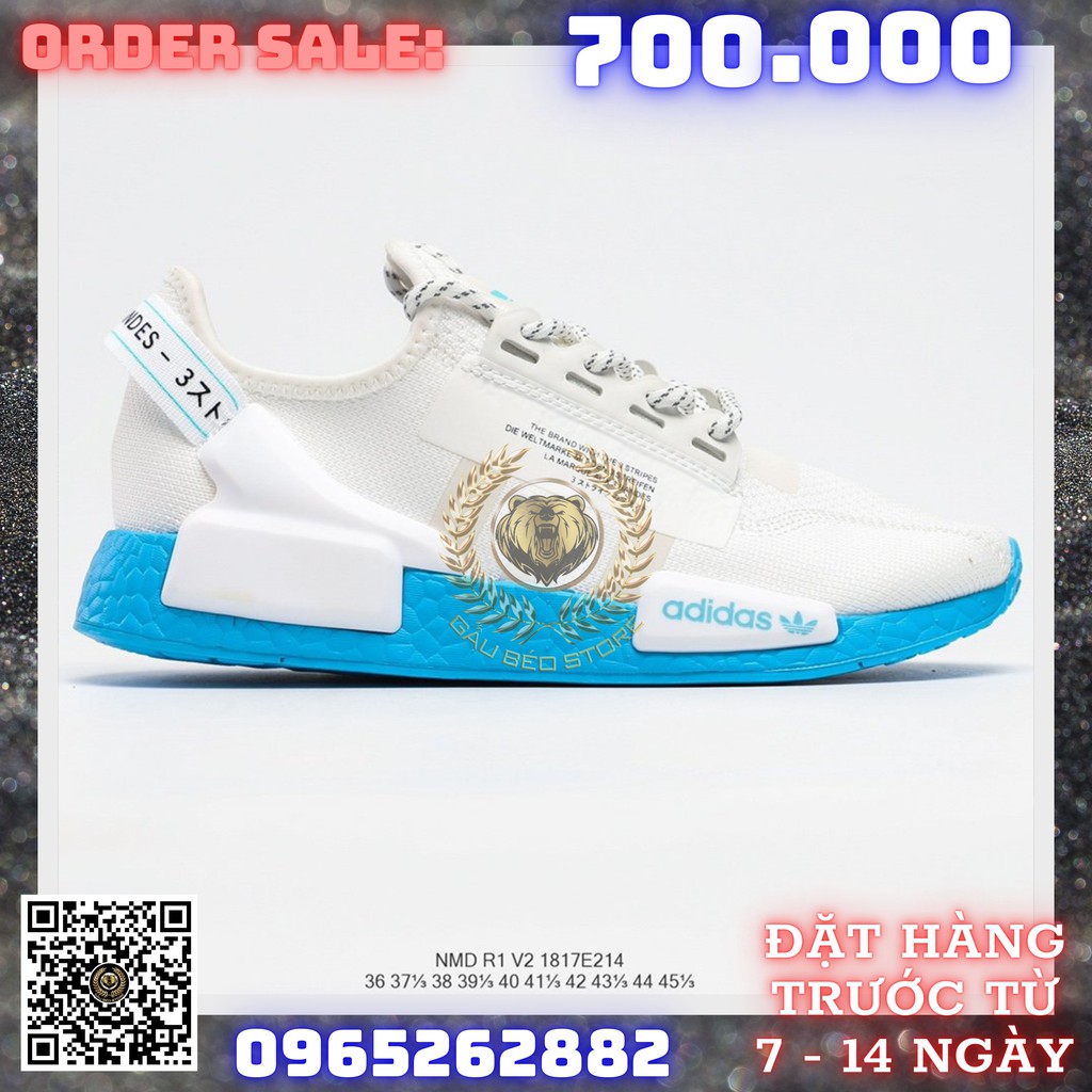GIÀY SNEAKER MÃ SẢN PHẨM_adidas NMD_R1 V2 Runner NHIỀU MÀU PHONG CÁCH FULLBOX + FREESHIP