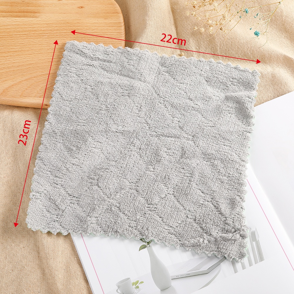 Khăn lau chén dĩa từ sợi fiber siêu mịn