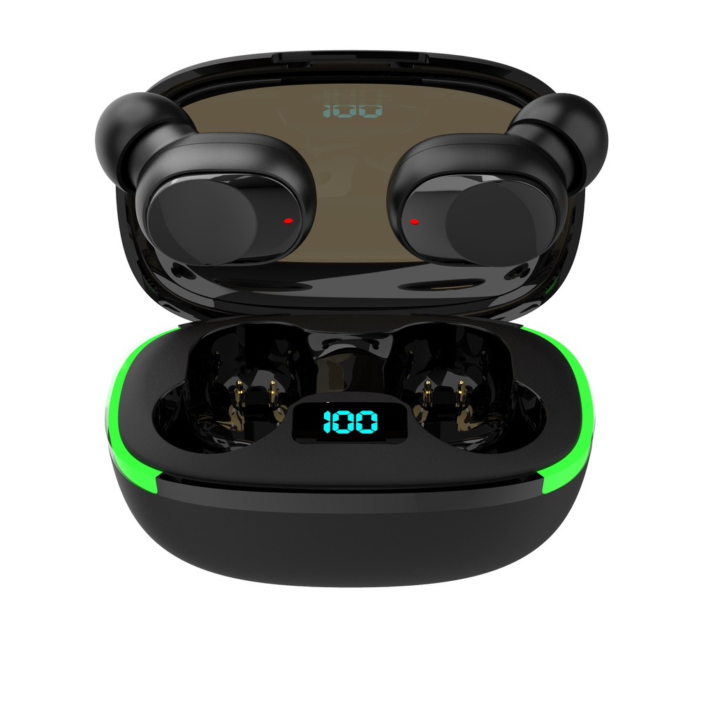 Mới Tai Nghe Nhét Tai Y70 Kết Nối Bluetooth Có Màn Hình Kỹ Thuật Số Thời Trang
