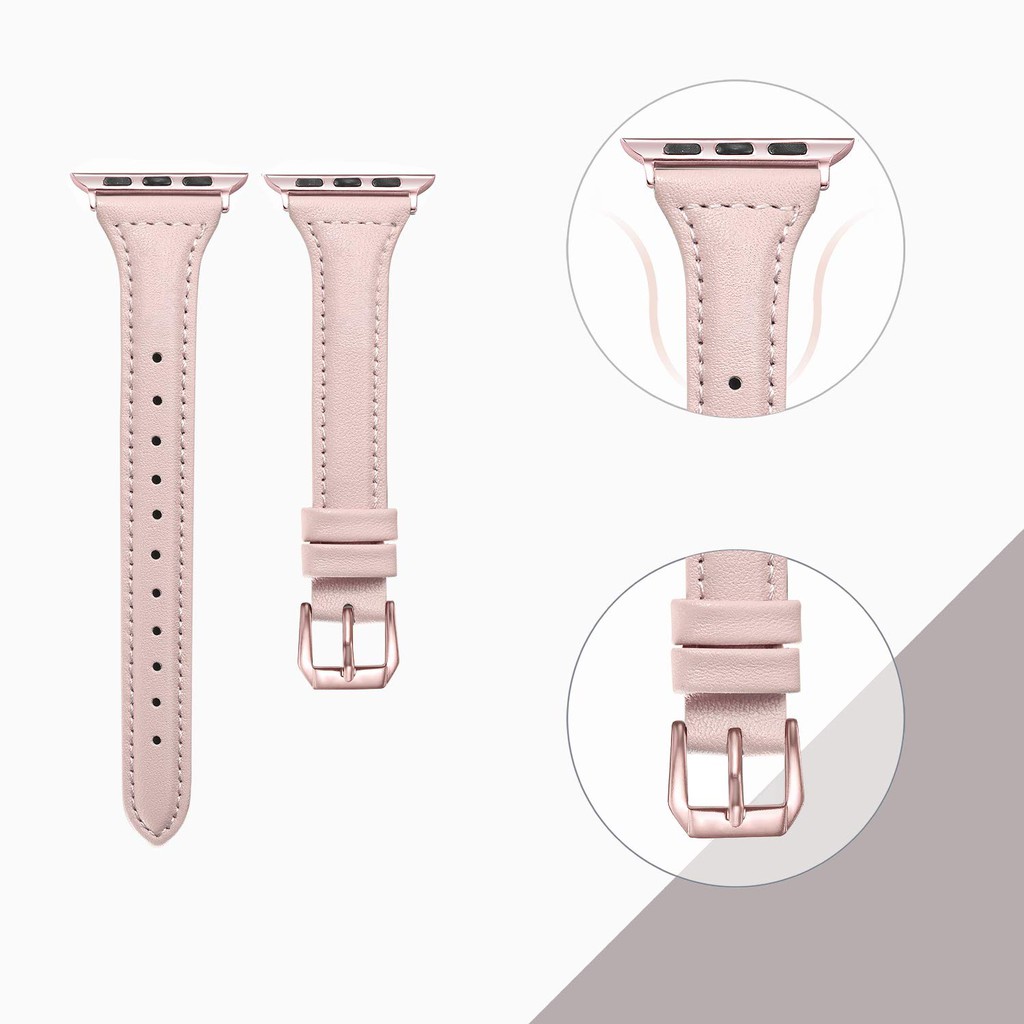 Dây Đeo Bằng Da Họa Tiết Hoa Vintage Cho Đồng Hồ Thông Minh Apple Watch Band Se 6 5 4 3 2 1 38mm 40mm 42mm 44mm