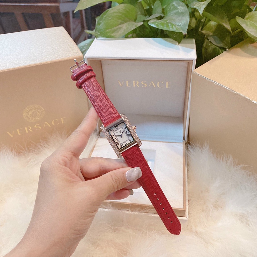 Đồng Hồ Nữ thời trang , mặt vuông , dây da cao cấp ,bảo hành 12 tháng