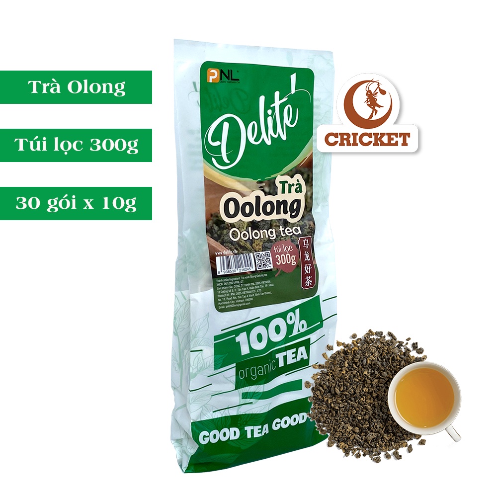 Trà olong túi lọc Delite 300g - Nguyên liệu trà sữa hàng xuất khẩu