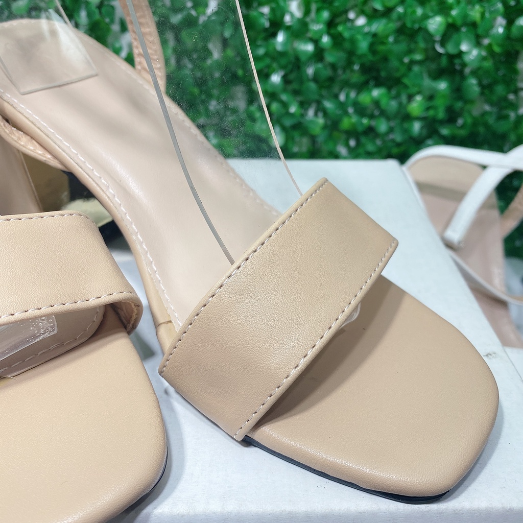 Giày cao gót 7 phân Thiên Hương VNXK BP2TH81 Giày cao gót nữ đế vuông 7p cm tôn dáng siêu sang đi học đi làm sang trọng