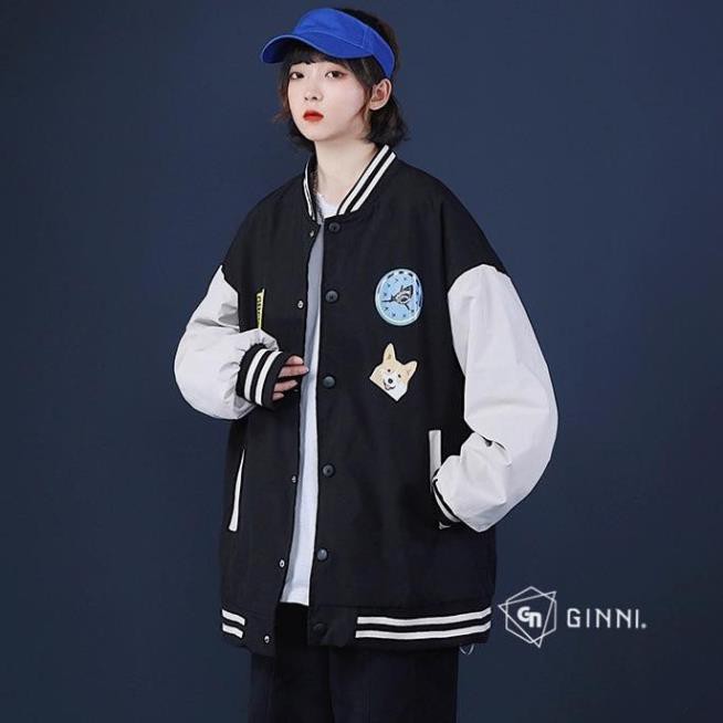 Áo Khoác BOMBER Dù DOGE Unisex  - GinniShop (Ảnh Thật) | BigBuy360 - bigbuy360.vn