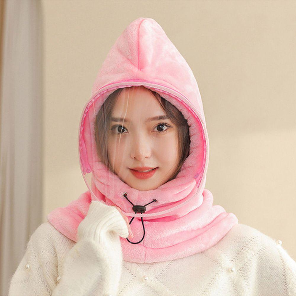 Mũ Trùm Đầu Kiêm Khăn Choàng Chống Gió Bảo Vệ Tai Dùng Trượt Tuyết Mùa Đông
