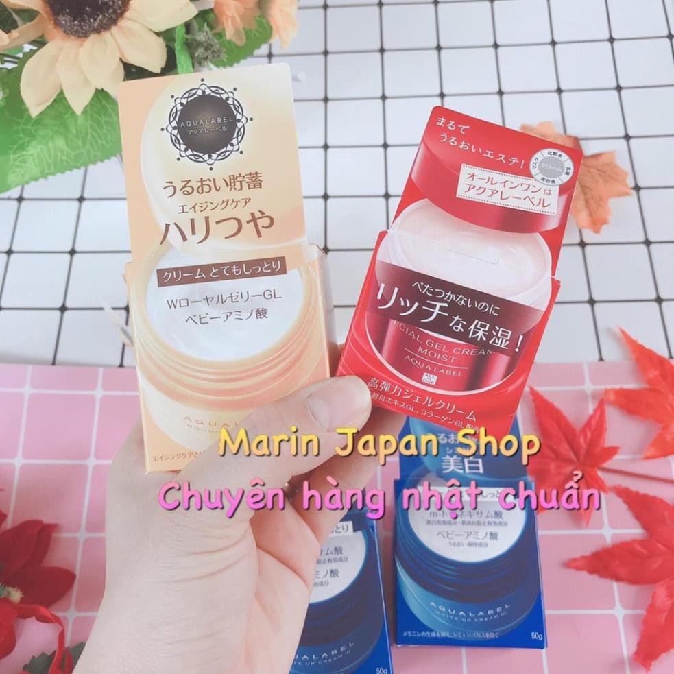 (Đủ bill,chính hãng) Kem dưỡng da Shiseido Aqualabel Special Gel Cream ‎Nhật Bản có phiên bản Mini 40gr rồi nha chị em