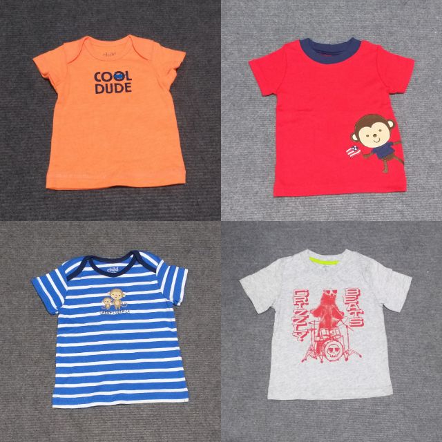 Thanh lý - set 3 áo phông Carter's cho bé hàng xuất