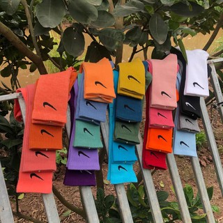 Tất, Vớ Nike Cao Cổ Hàng VNXK ( Trắng - Đen - Xám) ( Mua 5 Tặng 1 adidas cổ thấp hàng vnxk )