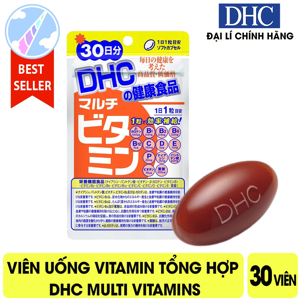 Viên Uống Bổ Sung Vitamin Tổng Hợp DHC Multi Vitamins