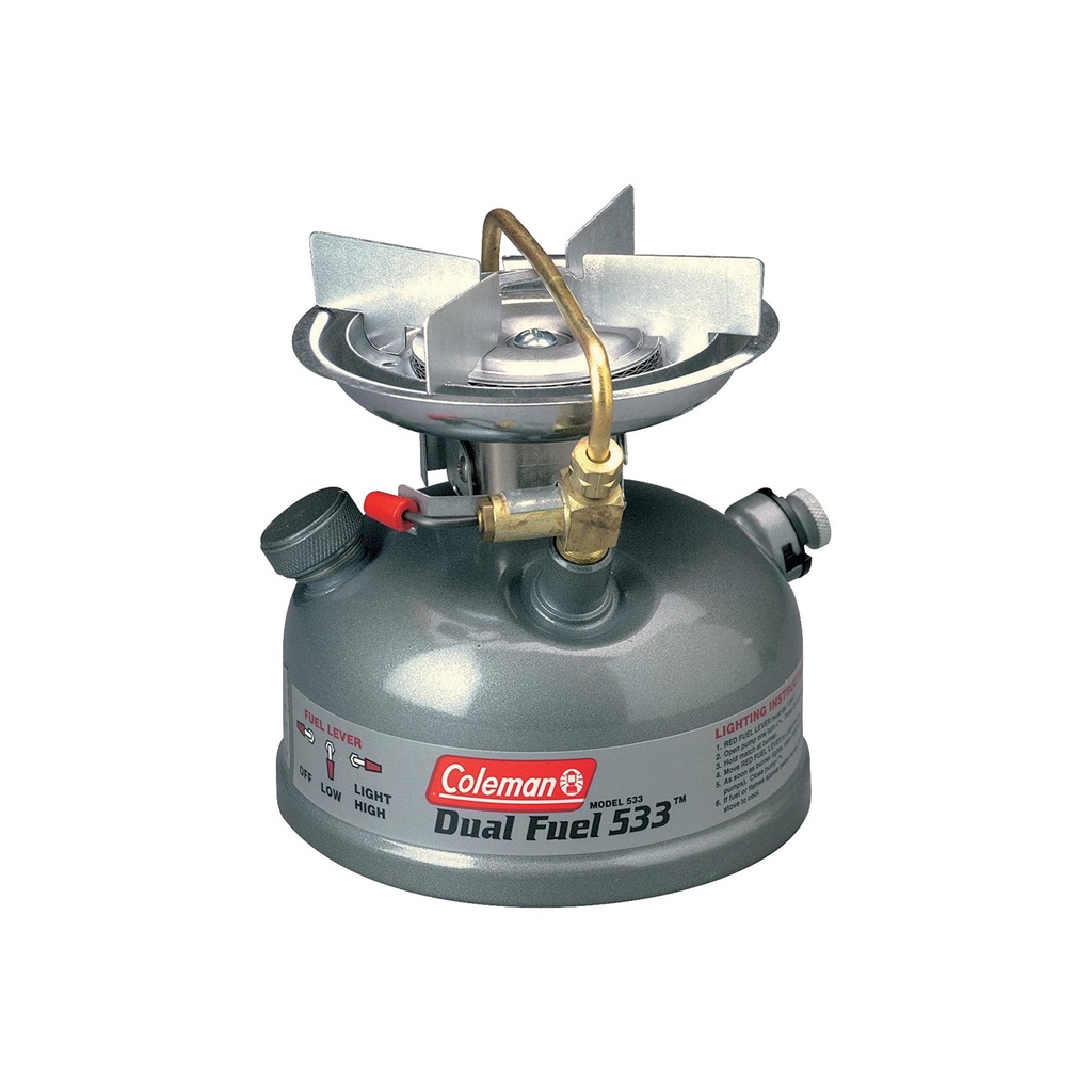 Bếp dã ngoại Coleman Dual Fuel 533 đa nhiên liệu Made in USA (Mới 100% chưa qua sử dụng)