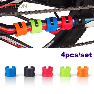Bộ 4 Khung Bảo Vệ Dây Xích Xe Đạp Leo Núi Bằng Cao Su Chống Va Chạm