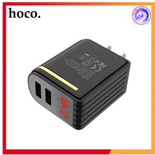 Củ sạc hoco c39 max 5v-2.4a ✓ 2 cổng usb ✓ led hiển thị dòng điện✓ ic ổn định điện áp