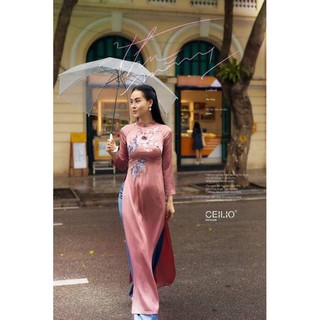 Áo dài lụa tây thi