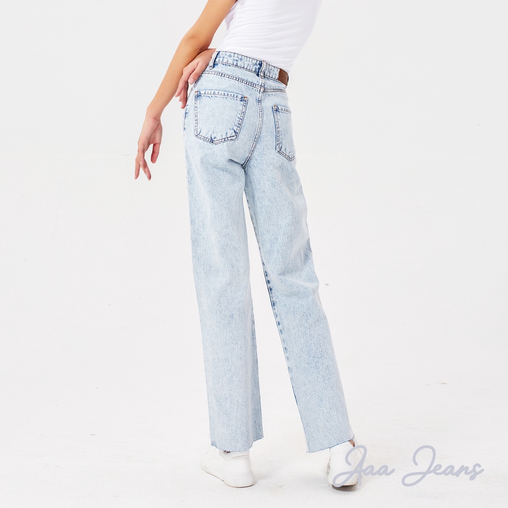 Quần Jeans Ống Rộng Lưng Cao Aaa Jeans | WebRaoVat - webraovat.net.vn