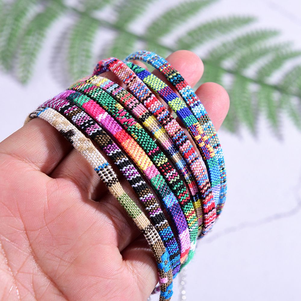 2 Lắc chân đan dây thủ công phong cách Bohemian đi biển sành điệu cho nam và nữ