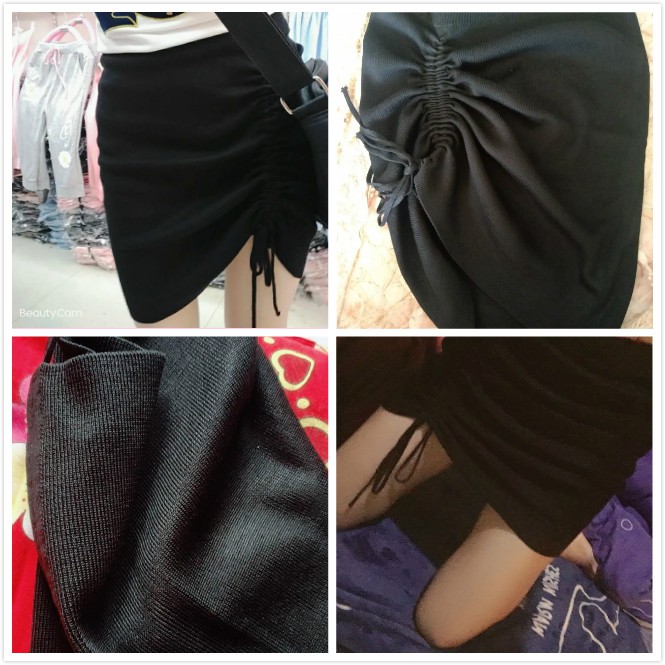 Chân Váy Dệt Kim Lưng Cao Thiết Kế Quyến Rũ Thời Trang Mùa Hè Dành Cho Nữ