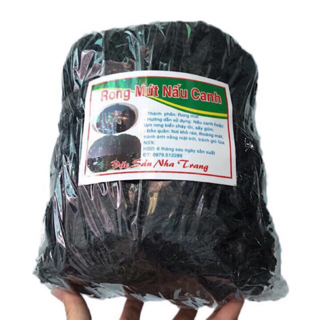 500Gr Rong Biển Nấu Canh - Rong Mứt Nấu Canh & làm Cháy Tỏi - Mứt Biển | BigBuy360 - bigbuy360.vn