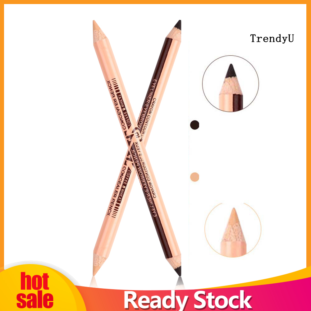 Bút kẻ mắt hai đầu chống thấm nước trang điểm chuyên nghiệp dành cho nữ | BigBuy360 - bigbuy360.vn