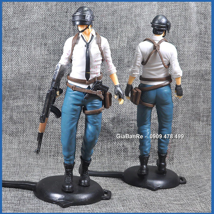 Mô Hình Nhân Vật Chiến Binh Game Pubg - Panman - Cao 18cm - 7845