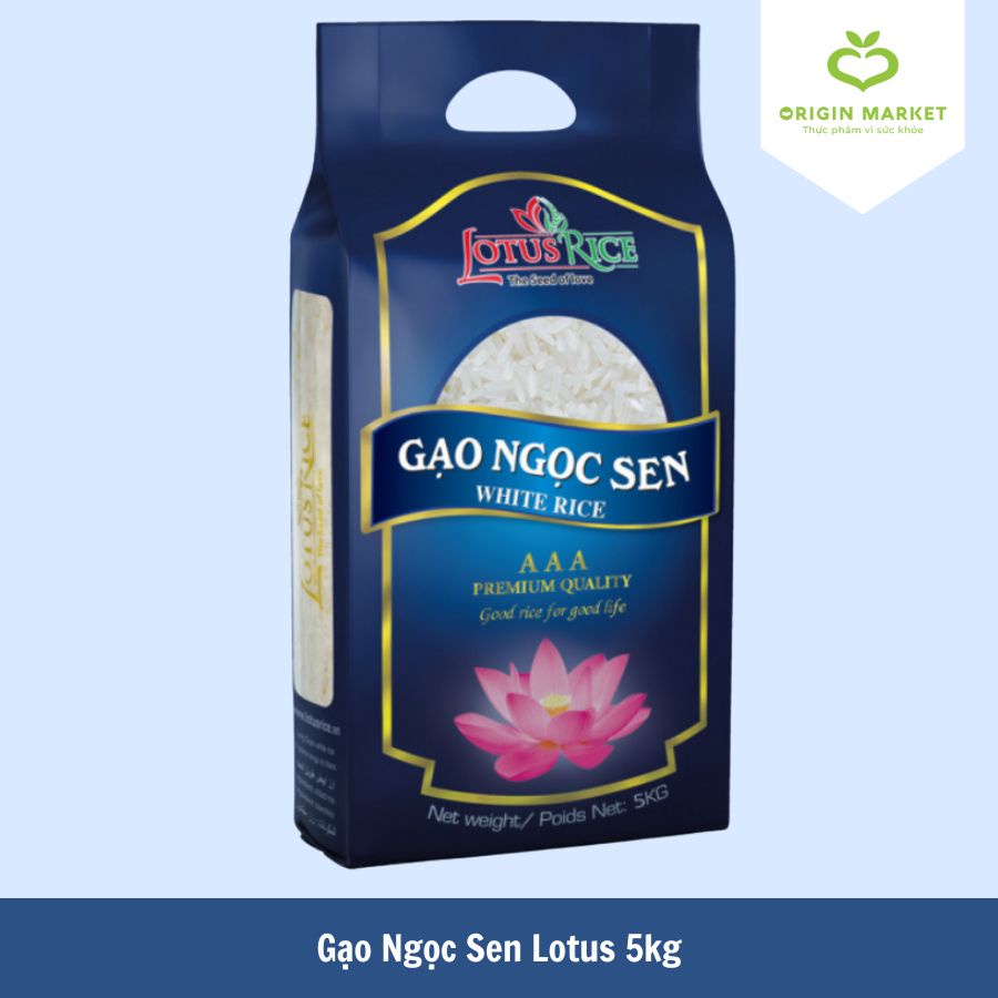 Gạo Ngọc Sen Lotus 5kg