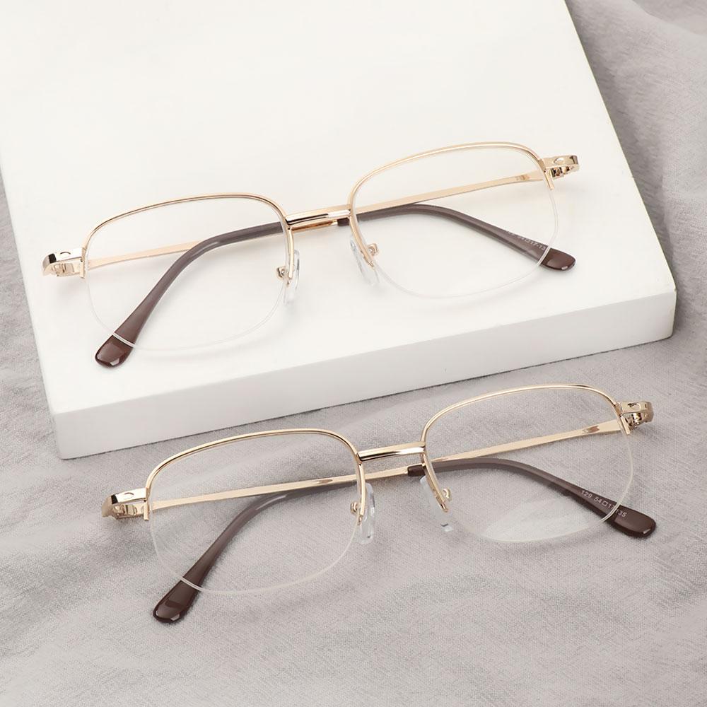 Kính Đọc Sách + 1.00 ~ + 4.00 Gọng Kim Loại Thiết Kế Nhỏ Gọn Tiện
