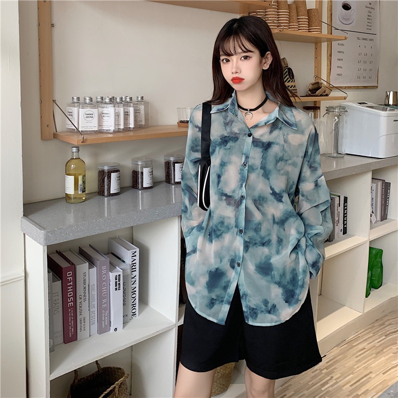 Sơ mi màu phối xanh than | 11 HIN
