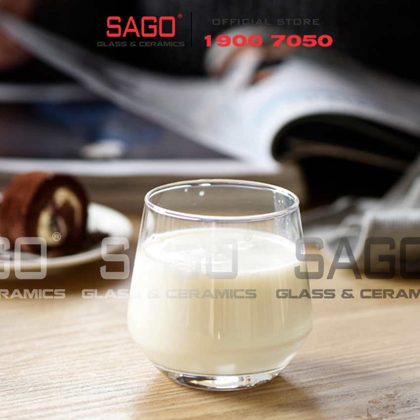 Ly Thủy Tinh Deli Lexington Rock 370ml | Thủy Tinh Cao Cấp