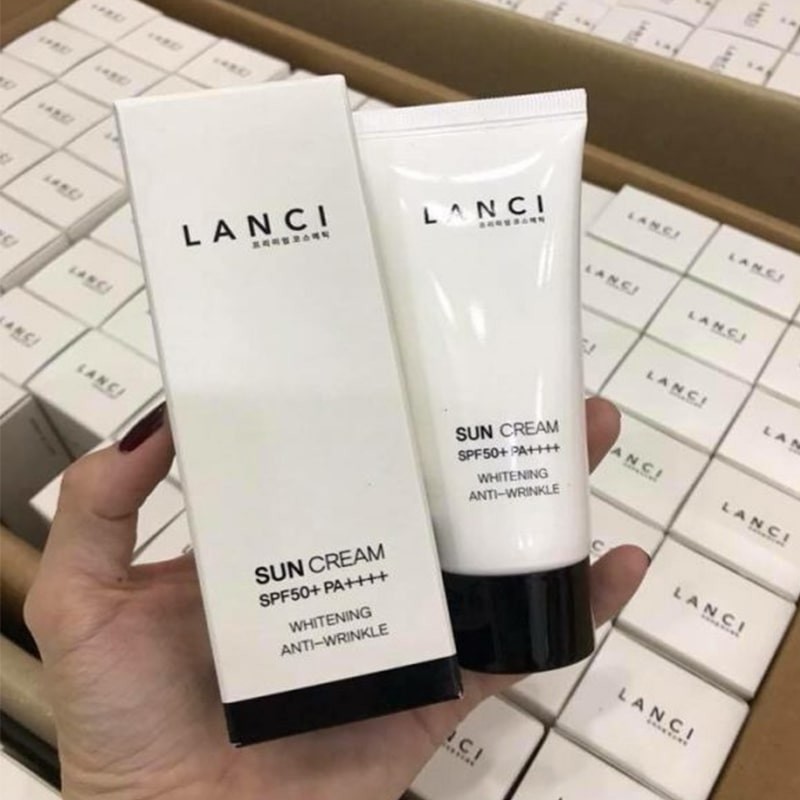 Sữa Rửa Mặt Trắng Da Lanci Whitening Deep Clean 100ml Hàn Quốc Mit Beauty Làm Sạch Da Ngăn Ngừa Mụn