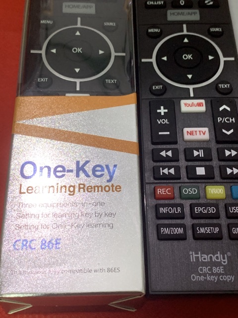 REMOTE ĐIỀU KHIỂN HỌC LỆNH IHANDY 86e(GIÁ LẺ TỐT NHẤT)