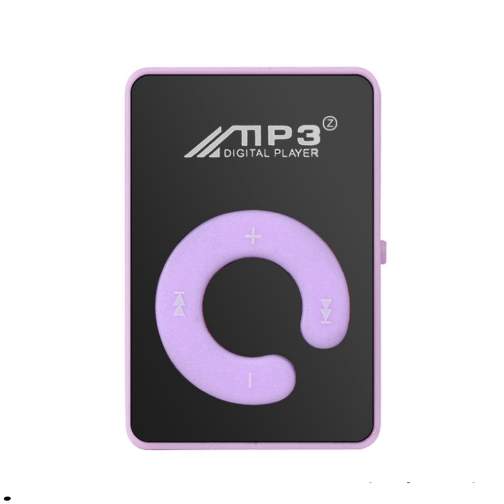Máy nghe nhạc MP3 mini hỗ trợ thẻ nhớ 8GB TF kèm cáp USB