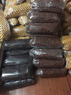 Đệm hạt gỗ Trắc cao cấp cho ô tô