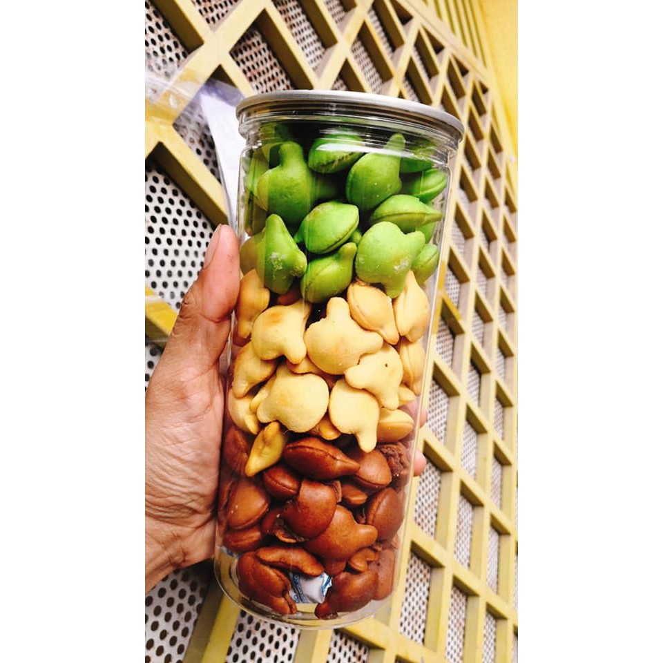 siêu tốchủ PET400gr bánh gấu mix 3 vị