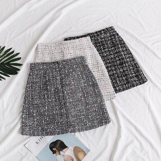 [Must have items] Chân váy dạ tweed dáng chữ A