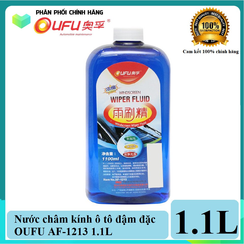 Nước châm rửa kính ô tô đậm đặc OUFU AF-1213 1.1L