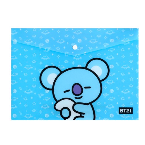 Cặp nhựa A4 BT21 BTS - Sẵn hàng