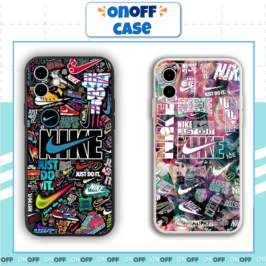 Ốp Lưng Iphone Cạnh Vuông N.i.k.e Pro , BVC Iph6/6plus/6s/6splus/7/7plus/8/8plus/x/xs/11/12/pro/13/promax- Onoffcase